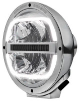 Reflektor HELLA Luminator Chrom FULL LED 12/24V, z listwą chłodzącą, ECE 25