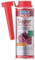 DODATEK DO DIESLA CZYSZCZACY WTRYSK SUPER DIESEL ADDITIV PODNOSI LICZBE CETANOWA 250ML LIQUI MOLY