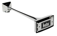 Pneumatyczny klakson HADLEY 66 cm – prostokątny, chromowana stal, gwint M12