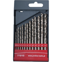 WIERTŁA DO METALU HSS DIN338 SZLIF.SZT.13(1.5-6.5MM) PROLINE