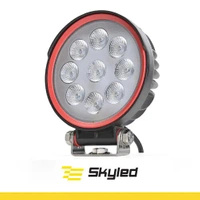 Lampa robocza SKYLED RED LINE okrągła 27W, 9 LED, 9-32V, 2430 Lm, IP67/69K