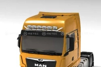 Rama dachowa do MAN TGX (2020-) GX z wiązką elektryczną, wspornikami na 6 odbiorników oraz światłami obrysowymi LED