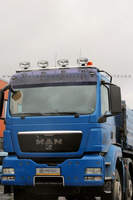 Rama dachowa do MAN TGX, TGA (XL/GN), TGS ( L,M/TN,NN) z wiązką elektryczną, zaciskami na 6 odbiorników