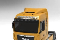 Rama dachowa V-MAX MAN TGX (2020-) GM INDIVIDUAL z wiązką elektryczną, wspornikami na 6 odbiorników oraz światłami obrysowymi LED