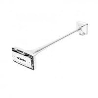 Sygnał pneumatyczny HADLEY z logiem Scania (chrom tal prostokątny, 74 cm)