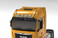 Rama dachowa do MAN TGX (2020-) GX z wiązką elektryczną, wspornikami na 4 odbiorniki oraz światłami obrysowymi LED