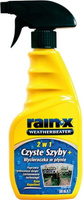 Czyste szyby + Wycieraczka w płynie (2w1) RAIN-X 500ml