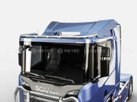 Rama dachowa ze światłami obrysowymi z wiązką, Rama bez zacisków O70 Scania NG 2016 low roof